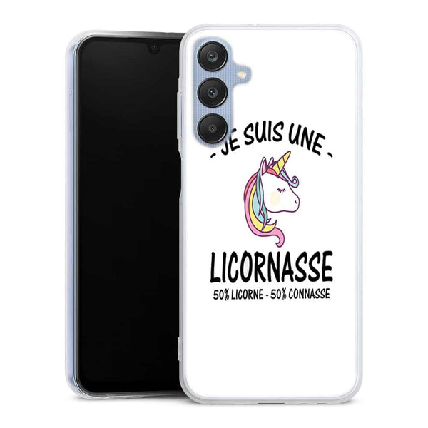 Coque Samsung A25 5g Je suis une Licornasse