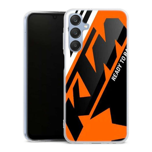 Coque Telephone Samsung A25 5G originale KTM Racing Orange and Black