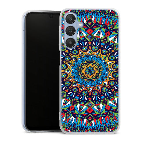 Coque pour Samsung A25 5G Mandala Multicolors creator