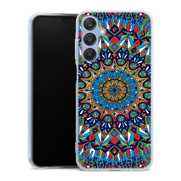 Coque pour Samsung A25 5G Mandala Multicolors creator