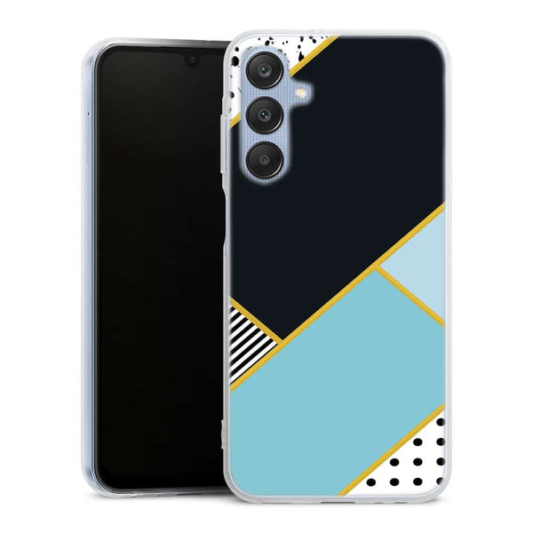 Coque pour Samsung A25 5G Minimal Blue Style