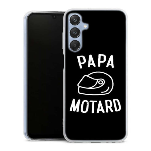 Coque Samsung Galaxy A25 5G Papa Motard Passion