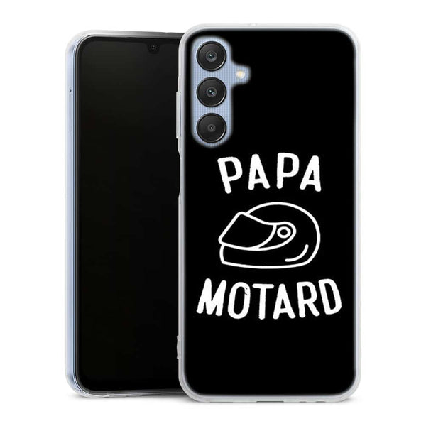 Coque Samsung Galaxy A25 5G Papa Motard Passion