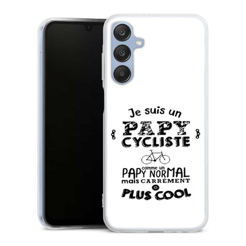 Coque Samsung Galaxy A25 5G Papy Cycliste