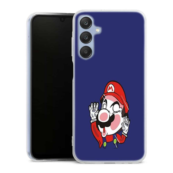 Coque Samsung Galaxy A25 5g Plumber stuck between the glass