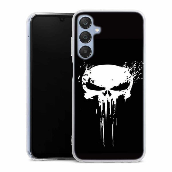 Coque téléphone Samsung A25 5G Punisher Skull