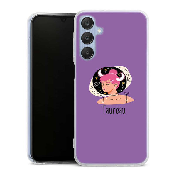 Coque pour Samsung A25 5G Zodiac Taureau