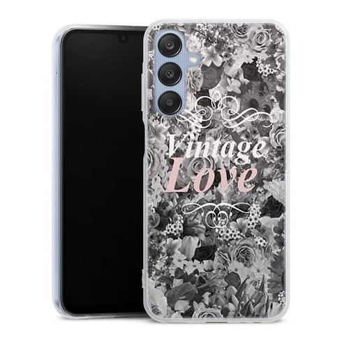 Coque Samsung Galaxy A25 Vintage love in black and white