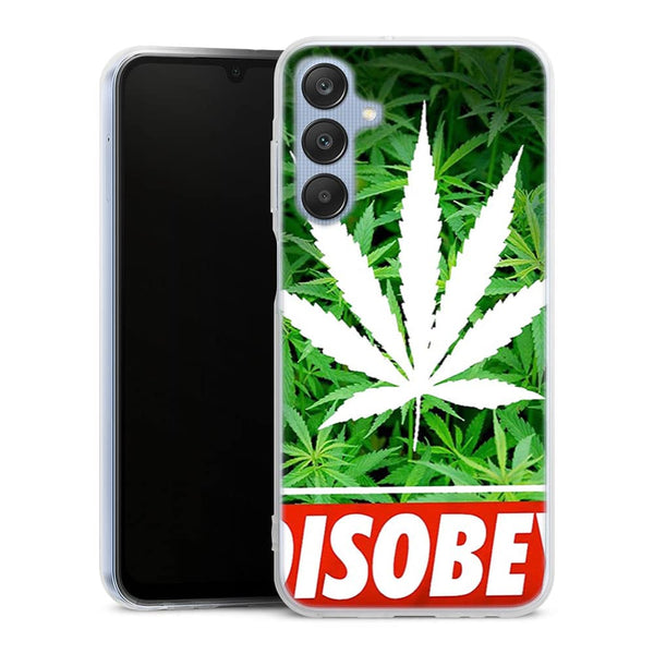 Coque Samsung Galaxy A25 5G Weed Cannabis Disobey