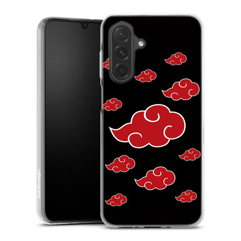 coque samsung a26 5G Akatsuki Nuages Rouges