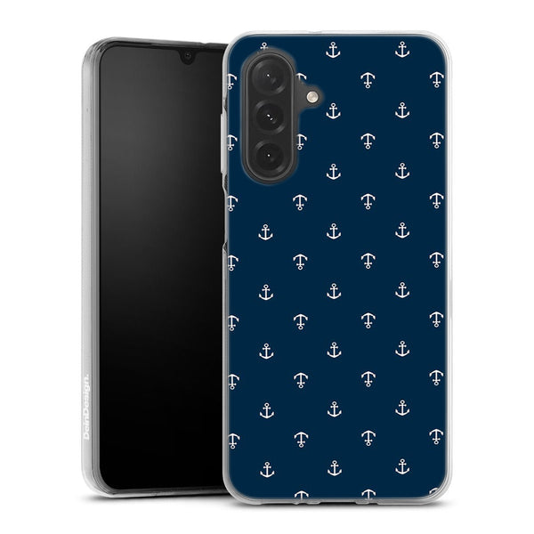 Coque pour Samsung A37 5G Ancre Blue Marine
