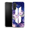 Coque Samsung Galaxy A26 5G BTS Army galaxy fleurs | Housse silicone, antichocs, protection optimale - Motif floral