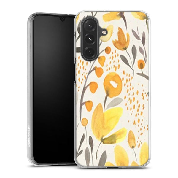 Coque Samsung Galaxy A26 5G Champs Jaunes | Housse silicone, antichocs, protection optimale - Motif floral