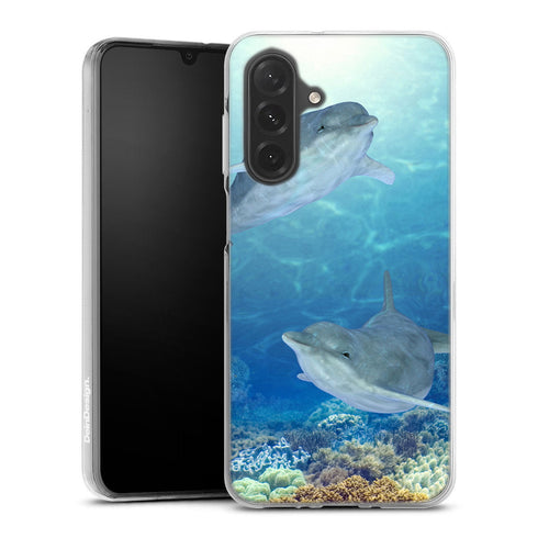 Coque Samsung Galaxy A26 5G Dauphins-Heureux