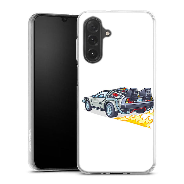 Coque Telephone Samsung Galaxy A26 5G originale Delorean retour vers le futur