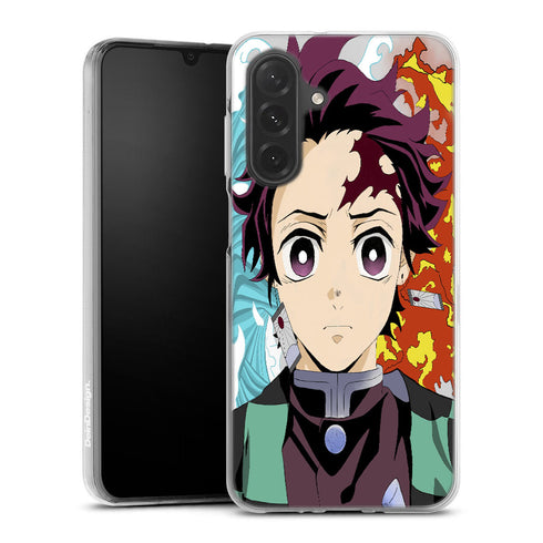 coque samsung a26 5G Demon Slayer Tanjiro Cardigan Fire