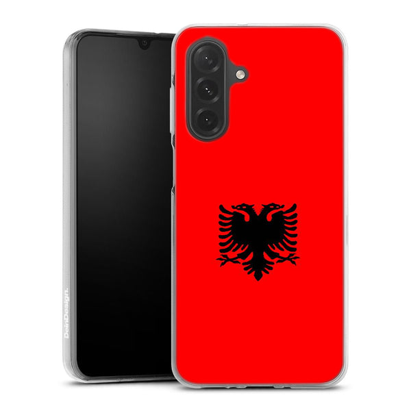coque samsung A37 5G drapeau albanais