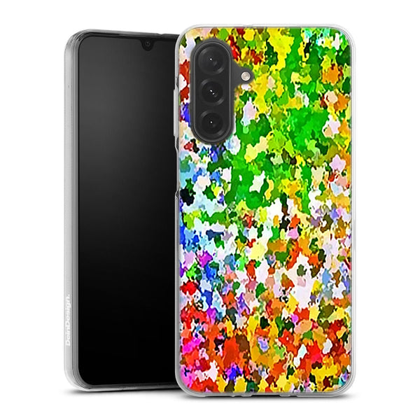 Coque Samsung Galaxy A26 5G fleurs pour le printemps | Housse silicone, antichocs, protection optimale - Motif floral