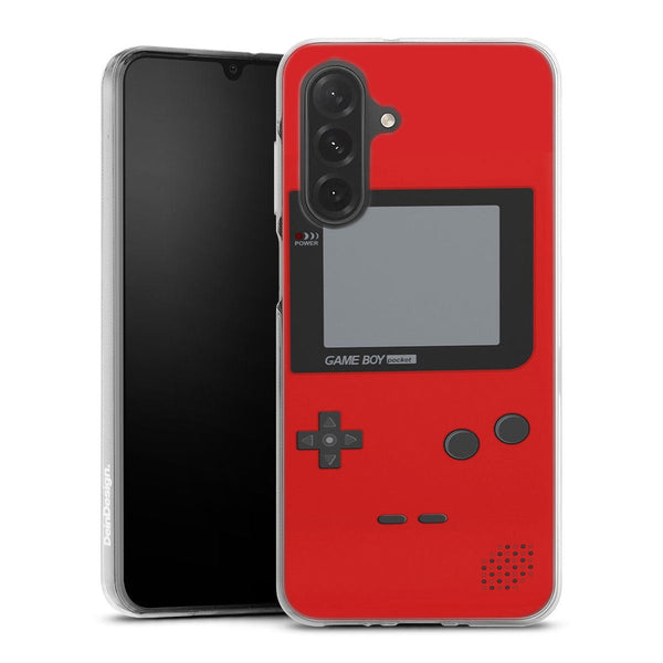 Coque Samsung Galaxy A26 5g Game Boy Rouge | Housse silicone, Protection optimale - Motif Jeux video Gaming