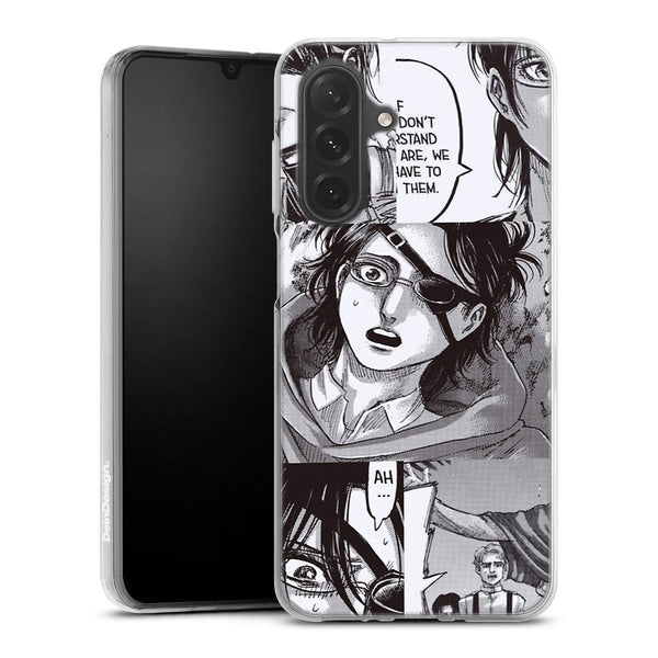coque samsung a26 5G Hange Zoe attaque sur Titan
