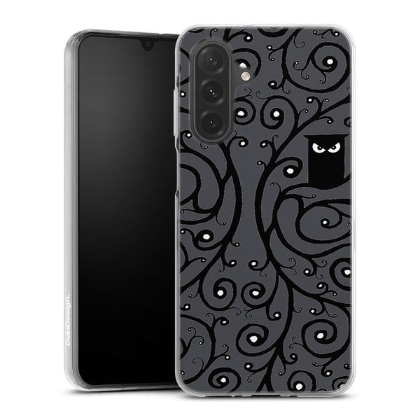 Coque Samsung Galaxy A26 5G Hibou Noir et Blanc