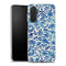 Coque Samsung Galaxy A26 5G Jardin flottant motif aquarelle en bleu | Housse silicone, antichocs, protection optimale - Motif floral