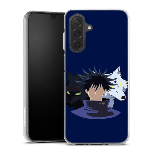 coque samsung a26 5G Jujutsu Kaisen Megumi Fushiguro Divine Dogs minimalist