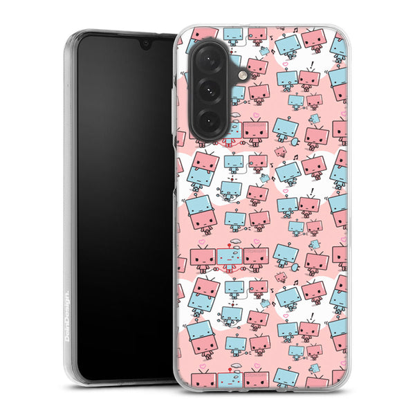 Coque Samsung Galaxy A26 5G originale Kawaïi Robots