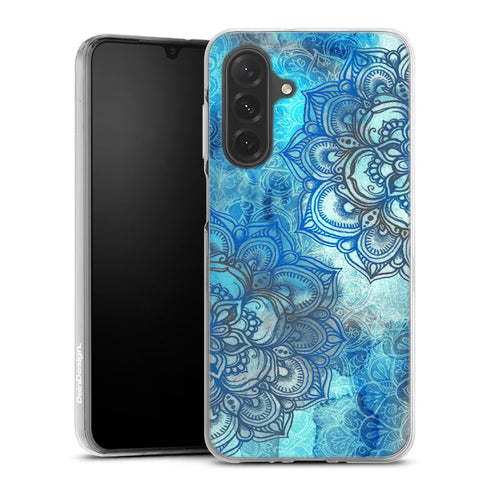 Coque pour Samsung A37 5G Blue Lost Mandala