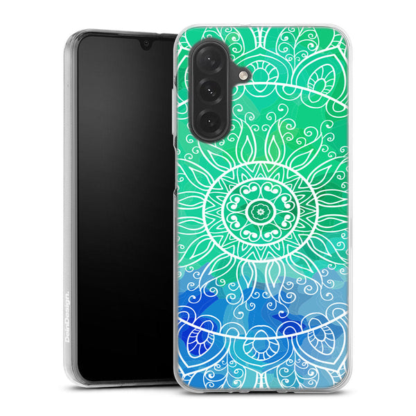 Coque pour Samsung A26 5G Green deal Mandala