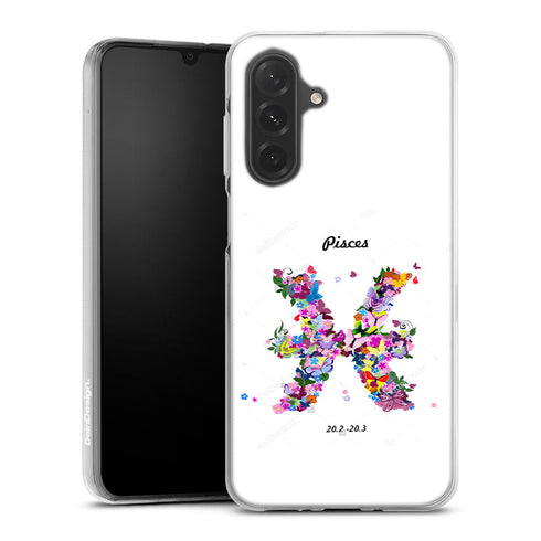 Coque Samsung Galaxy A26 5G Motif Floral Poisson | Housse silicone, antichocs, protection optimale - Motif floral