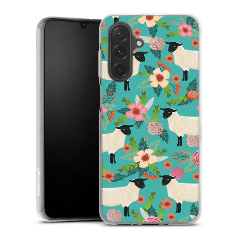 Coque Samsung Galaxy A26 5G Motif Floral de sanctuaire de ferme de moutons | Housse silicone, antichocs, protection optimale - Motif floral