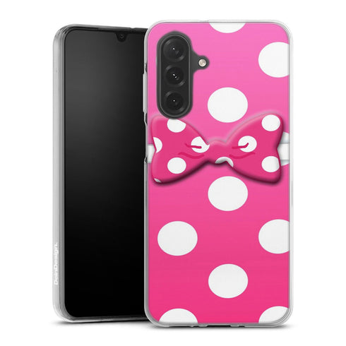 Coque pour Samsung A37 5G Minnie Noeud Rose