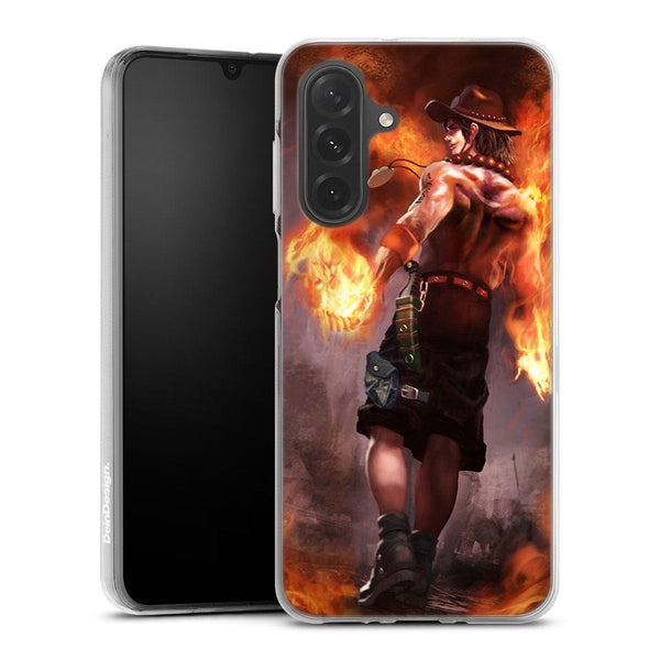 coque samsung a26 5G One Piece Ace Fire