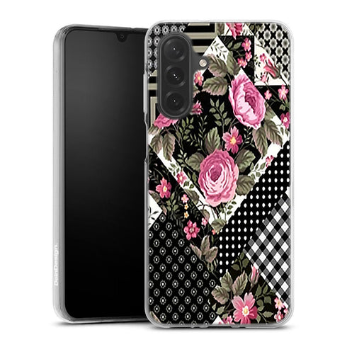 Coque Samsung Galaxy A26 5G Patchwork Floral | Housse silicone, antichocs, protection optimale - Motif floral