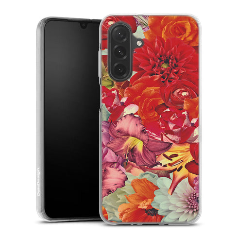 Coque Samsung Galaxy A26 5G Rosses | Housse silicone, antichocs, protection optimale - Motif floral