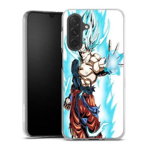coque samsung a26 5G Super Sayan Bleu