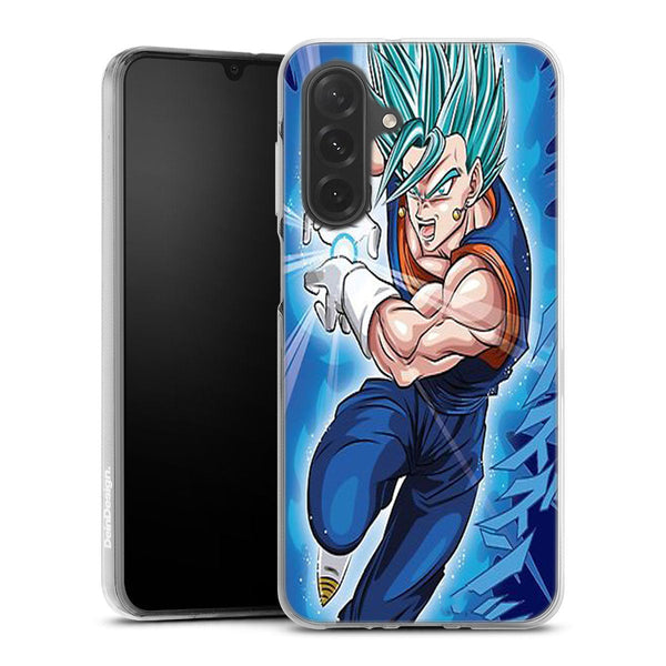coque samsung a26 5G Super Vegeta Bleu
