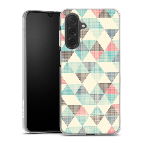 Coque pour Samsung A37 5G Triangles Vintage