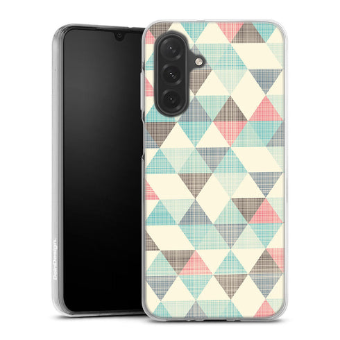 Coque pour Samsung A26 5G Triangles Vintage