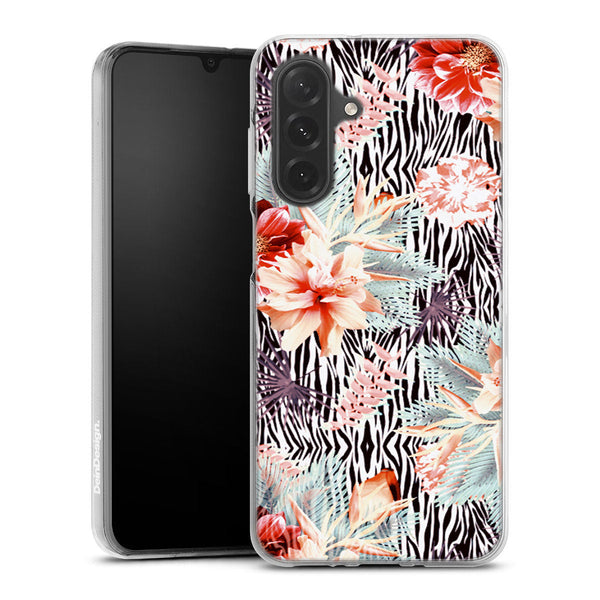 Coque Samsung Galaxy A26 5G Tropicallia | Housse silicone, antichocs, protection optimale - Motif floral