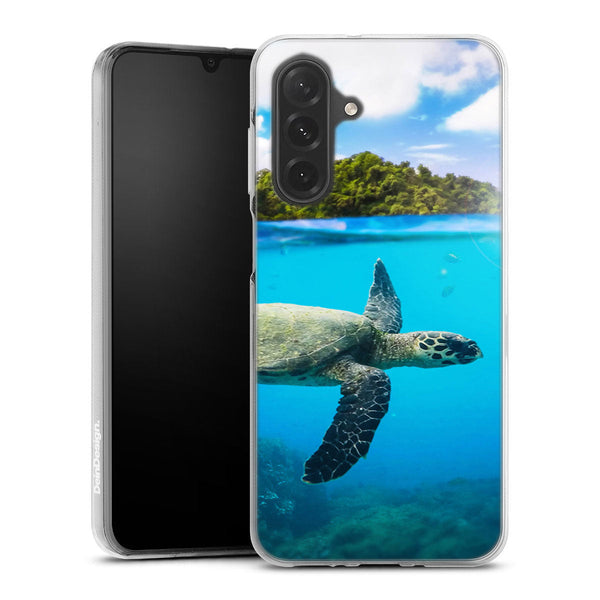 Coque Samsung Galaxy A26 5G Watercolor Tropical | Housse silicone, antichocs, protection optimale - Motif floral