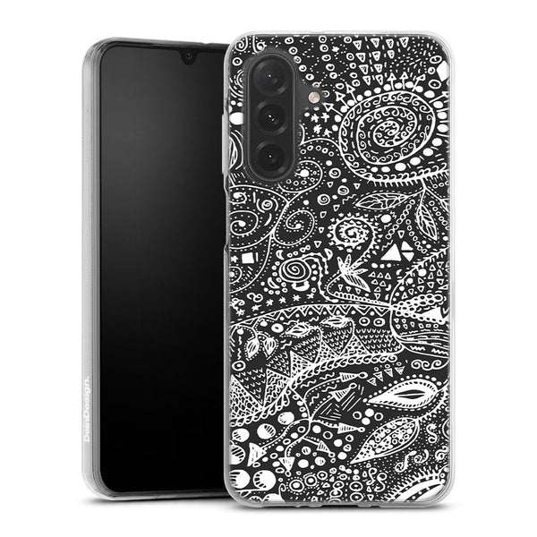 Coque pour Samsung A26 5G Aztec bw handmade