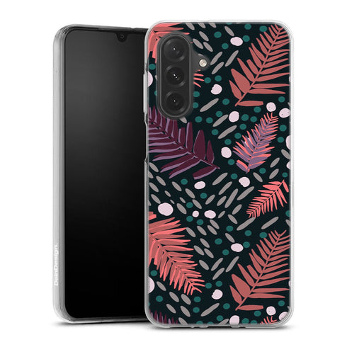 Coque Samsung Galaxy A26 5G Bungalow Nights | Housse silicone, antichocs, protection optimale - Motif floral Violet