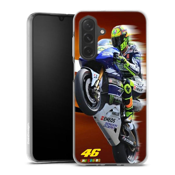 Coque Telephone Samsung A26 5G originale Fan de yamaha en feu vr46 doctors