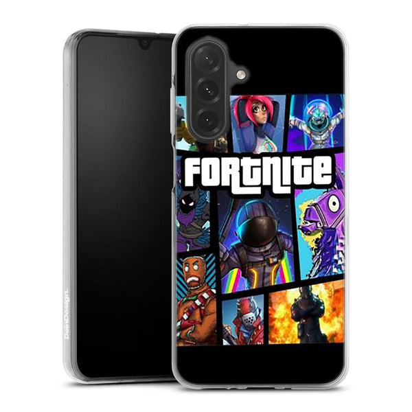 Coque Samsung Galaxy A26 5g Fortnite Battle Royale | Housse silicone, Protection optimale - Motif Jeux video Gaming