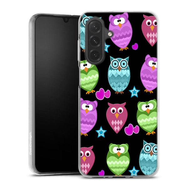 Coque pour Samsung A26 5G Funky owls