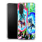coque samsung a26 5G Goku blue Kaioken