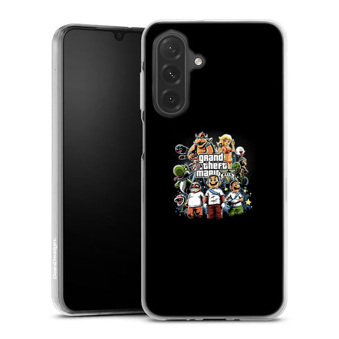 Coque Samsung Galaxy A26 5g Grand Theft Mario | Housse silicone, Protection optimale - Motif Jeux video Gaming