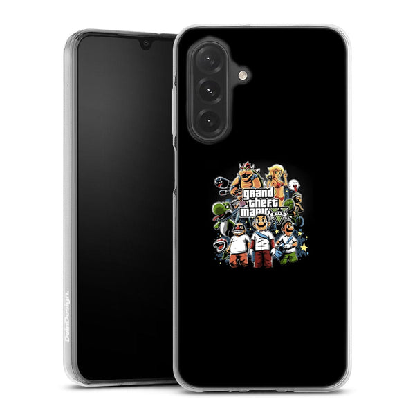 Coque Samsung Galaxy A26 5g Grand Theft Mario | Housse silicone, Protection optimale - Motif Jeux video Gaming